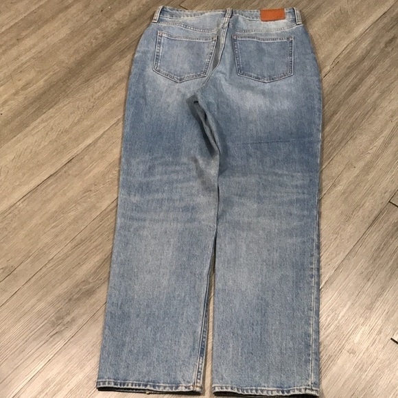 J.Crew Light Wash Curvy Straight High Rise Reimagined NWT Ankle Jeans #BA674 - Picture 4 of 13